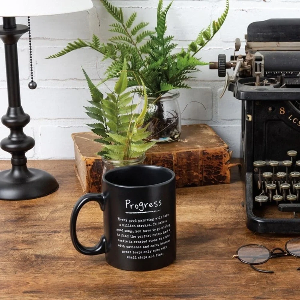 NIB Primitives by Kathy “Progress” 20oz Mug